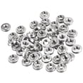 thumbnail image 1 of Unique Bargains Écrous Auto-Fermants, Écrou Rivet en Acier Inoxydable 6-32x0.12 Pouces Tête Ronde Attache de Montage en Métal 50 Pcs, 1 of 5