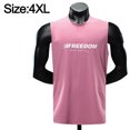 thumbnail image 2 of Chaleco de baloncesto rosa para hombre, camiseta sin mangas para entrenamiento, natación, secado rápido, atlético, correr, gimnasio, músculo, playa, camiseta sin mangas, 2 of 6
