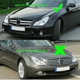 thumbnail image 5 of Pair Fog Lights W/Bulb For Mercedes Benz W204 W216 R230 W164 W251, 5 of 5