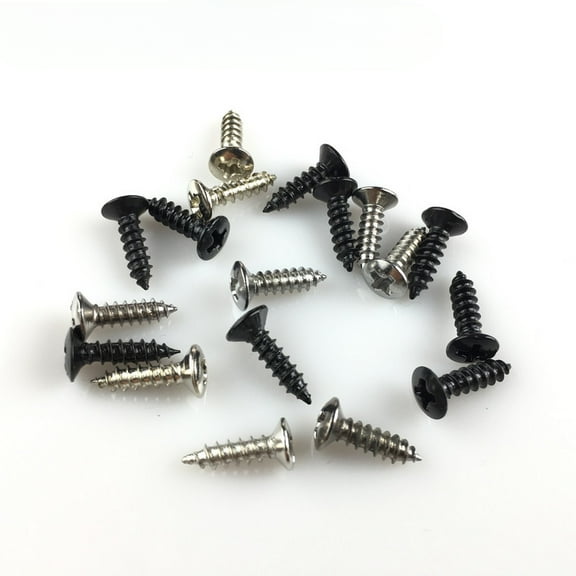 20 Pcs High Quality Pickguard Screws For Almost Guitar Bass MADE IN KOREA