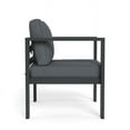 thumbnail image 3 of Tortuga Outdoor Lakeview Aluminum Club Chair - Gray, 3 of 8