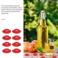 thumbnail image 2 of Mobutofu 24Pcs Bottle Sealing Gasket Plastic Round Seal for Fermentation Containers, 2 of 4