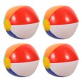 thumbnail image 3 of 4Pcs Inflatable Beach Balls PVC Beach Balls Kids Outdoor Beach Balls Interactive Beach Balls, 3 of 7