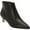 Black, variant on Meredith Bootie Short Ankle Boot Low Heel Women's Winter Shoes (Wide Widths Available)