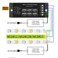 thumbnail image 2 of Controlador DMX512, Conexión A Consola DMX512, Compatible con WS2812,WS2813,UCS1903, Etc.13 Canales por Dispositivo, 2 of 5