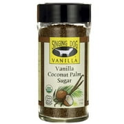 Singing Dog Vanilla Vanilla Coconut Palm Sugar 2.5 oz Jar