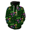 thumbnail image 1 of Sudadera con capucha y cremallera para hombre, estilo urbano, estilo Harajuku, unisex, informal, con estampado 3D, estilo hip hop, 1 of 6