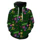 thumbnail image 1 of Sudadera con capucha y cremallera para hombre, con barra luminosa, manga larga, estilo urbano, para adolescentes, divertida, con estampado 3D, unisex, para primavera, 1 of 6