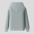 thumbnail image 5 of TANYSU Mens Slim Autumn Casual Solid Color Hooded Sweatshirt Tops Hooded Long Jacket Autumn Pocket Long Sleeve Men's Pullover Relaxed Fit Male Sports Athletic Dailywear, 5 of 5