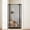 55" Tall x 30.1 - 34.1" Wide, variant on 55'' Extra Tall Cat Gate 42.9"-46.9" Wide Auto Close Pet For Doorways Mounted High Dog Door No Drilling Fence Safety Stairs Black