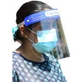thumbnail image 3 of 12 Packs of Safety Face Shield, Visor, Protective Clear Lightweight Reusable, Adjustable Face Shield, Anti Fog Lens, Anti spitting, Droplets, Easy Fit for all Adults, 3 of 7
