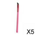 thumbnail image 1 of Runquan 5X Multicunfional Eyebrow Brush Synthetic Fiber Salon Use Smooth for Hairline PP 5 Pcs, 1 of 8
