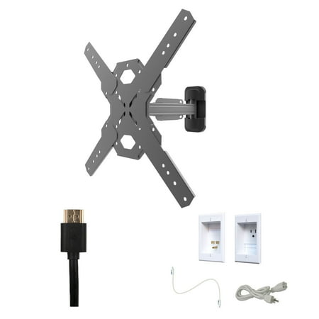 Kanto PS200 Tv Mounting package W/ Single outlet thru wall power kit - image 5