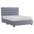 thumbnail image 1 of Lit plateforme dans une boîte de style moderne,54 po, avec rangement, 1 of 7