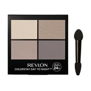 Revlon ColorStay Day to Night Eyeshadow Quad, 570 Stunning, 0.16 oz
