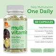 thumbnail image 5 of Zahler Multivitamin One Daily, 20 Vitamins and Minerals, 60 Capsules, 5 of 6
