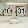 thumbnail image 5 of Horloge à Rabat, ABS Résistant à l'Usure Horloge Numérique Rétro Design Mode Silencieuse Précise Mécanique de Table pour Maison Bureau, 5 of 5