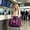 Wine, variant on Large Nylon Gym Bag With Wet Dry Compartments - Women's Travel Crossbody Bag, Large-Capacity Weekend Duffel, 19.69x11.81x9.84in