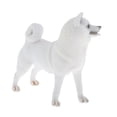 thumbnail image 4 of 2x plástico Shiba Inu modelo de perro estatuilla juguetes educativos decoración de en hogar, 4 of 9