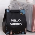 thumbnail image 4 of Bolsa para el almuerzo con aislamiento, bolsa para el almuerzo, bolsa reutilizable para el almuerzo, bolsa contenedora para el almuerzo con aislamiento para mujeres, hombres, trabajo,, 4 of 5