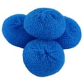 thumbnail image 4 of Unique Bargains 5pcs Dish Pot Pan Plastic Mesh Scouring Cleaning Scrubber Pad Blue, 4 of 5