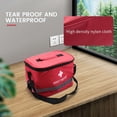 thumbnail image 5 of Kit de Primeros Auxilios Al Aire Libre Bolsa Camping Deportes Paquete Supervivencia Emergencia Médica Casa Rojobolso Bandolera Con Símbolo Nylon Llamativo, 5 of 5