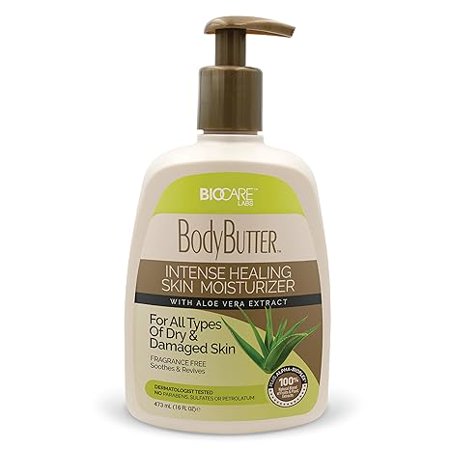 Biocare Body Butter Intense Healing Skin Moisturizer - Choose Your Size
