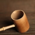 thumbnail image 4 of Adorno de bambú natural para ceremonia del té, estilo japonés, cucharón para agua 1, 4 of 9