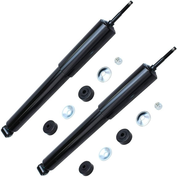 Detroit Axle - Front 2pc Shock Absorbers for 4WD 2005-2021 Ford F-250 F-350 Super Duty, 2 Shock Absorbers Assembly Replacement