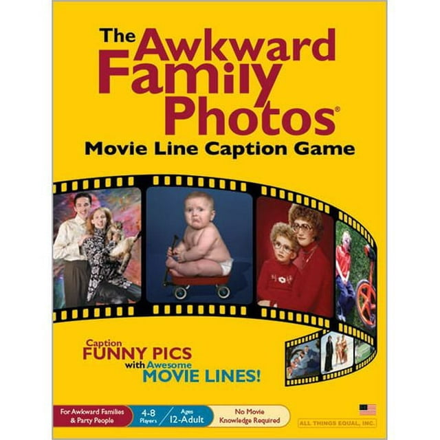 All Things Equal, Inc The Awkward Family Photos Movie Line Caption GAME
