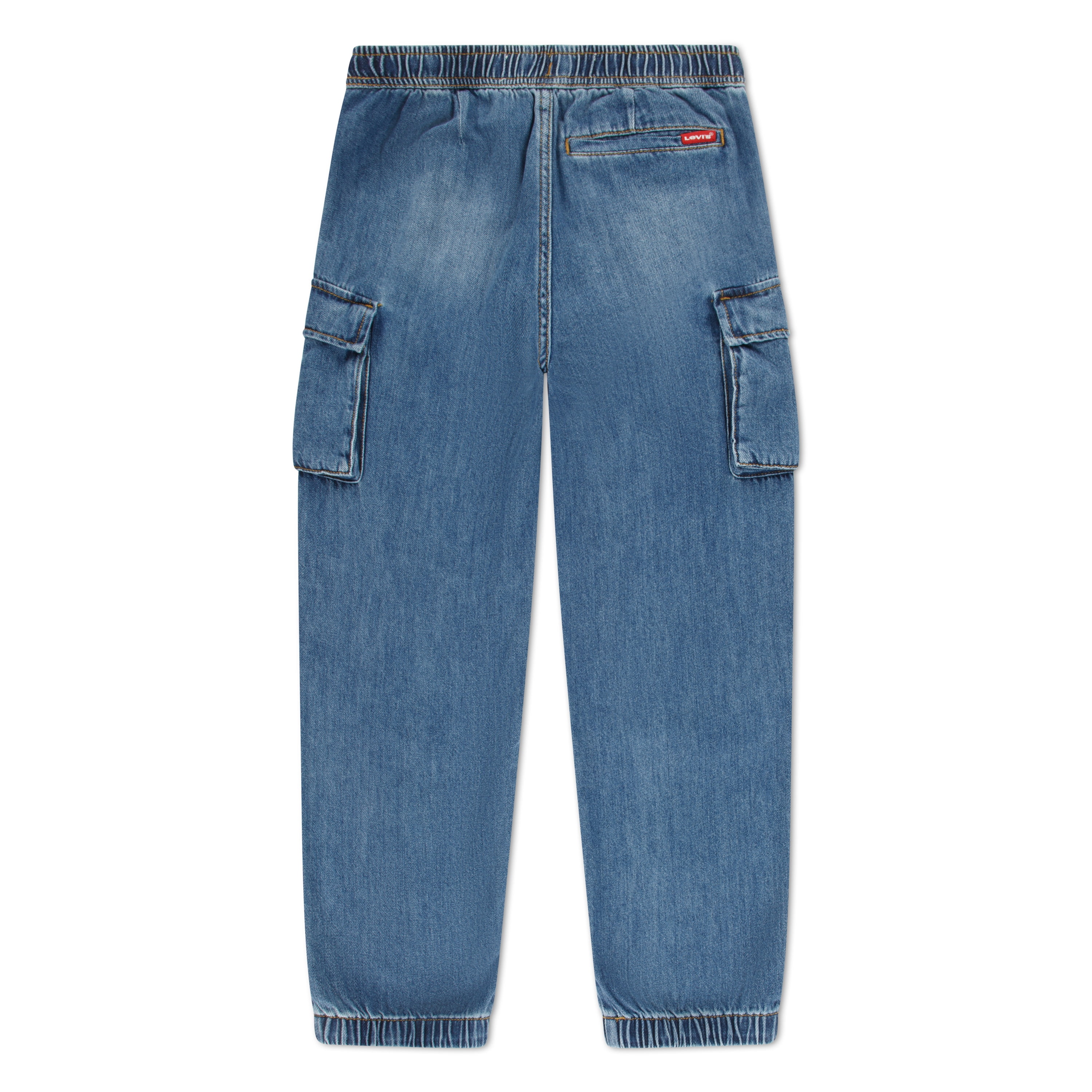 Levi's Boys Toddler Denim Parachute Cargo Pant, Sizes 2T-4T