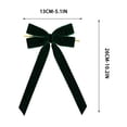 thumbnail image 3 of Velvet Christmas Bows, 16 Pack Ornament Set, Hanging Ribbon Bows for Christmas Tree Wreath Garland Gift Wrap Decor, 3 of 5