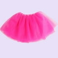 thumbnail image 2 of Curuila Womens Short Puffy Skirt Fashion Tutu Solid Color Comfortable Cake Skirt Hot Pink Size One Size, 2 of 4