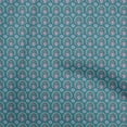 thumbnail image 1 of oneOone Cotton Cambric Dark Teal Green Fabric Sewing Material Print Fabric By The Yard 56 Inch Wide, 1 of 5
