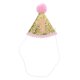 thumbnail image 1 of Glitter Sparkle 1st Birthday Cone Hat con diadema ajustable para suministros de fiesta para niña (rosa), 1 of 7