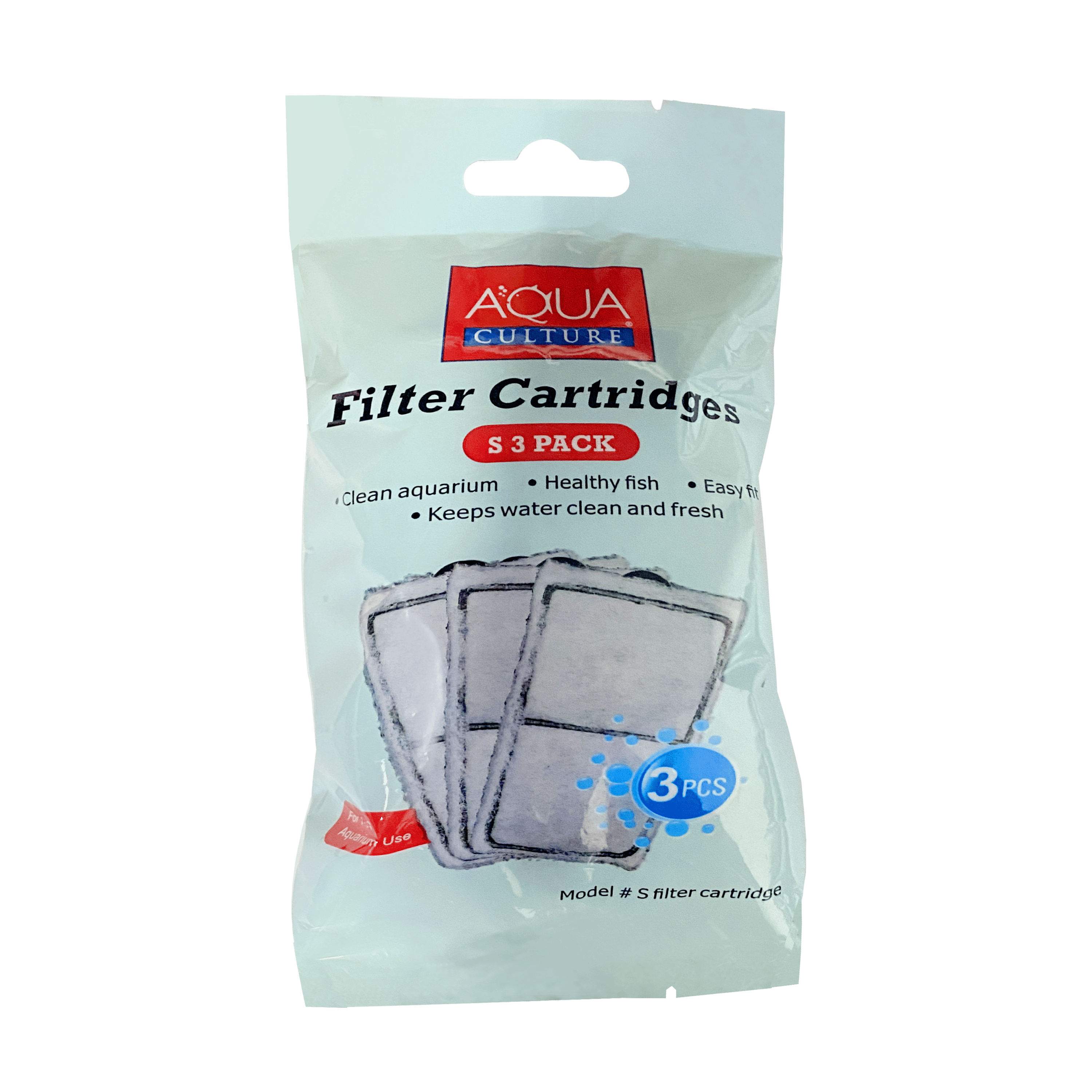 (3 pack) Aqua Culture Filter Cartridges-S-3 Pack