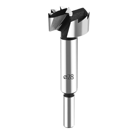 FRKSMD-28mm Forstner Bit Forstner Drill Bit 28mm for Wood Drill Bits Round Shank