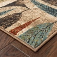thumbnail image 3 of Sphinx Emerson Area Rug 2031A Ivory Leaves Squares 7' 10" x 10' Rectangle, 3 of 3