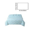 thumbnail image 1 of Ohufall Cooling Comforter Lightweight Quilt Summer Bedding Washed Cotton Thin Quilt Soft Washable Quilt Core For Dormitory, 1 of 6