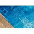 thumbnail image 4 of Momeni Rugs LMOTWLMT11BLU2030 Lil' Mo Hipster Collection, Kids Themed Hand Carved & Tufted Area Rug, 2' x 3', Blue, 4 of 5