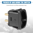 thumbnail image 5 of Unique Bargains Air Spring Activation Switch Seat Lift Valve Switch Control Switch on Off on Compressor Accessory, 5 of 6