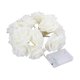 thumbnail image 4 of Guirnalda de luces LED Yinane con flores rosas 1.5m Blanco, 4 of 5