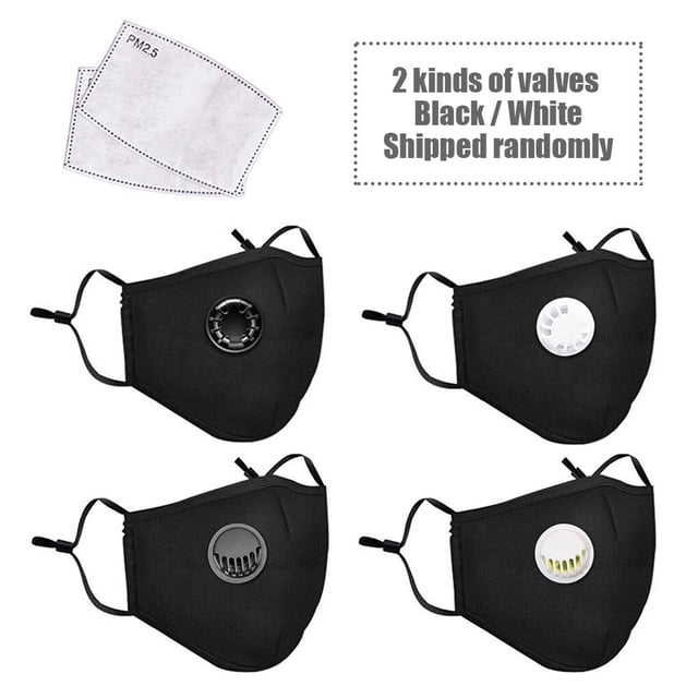 Xingzhi PM2.5 Dust Mask Anti-dust Anti-haze Windproof Mouth Nose Protection Reusable Sponge Face Mask with Filter Inserts