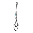 thumbnail image 1 of Almencla Climbing Ascender Sling Foot Loop with Carabiner Equipment,Outdoor Adjustable Rope Ascending for Mountaineering Tree Climbing Black Carabiner, 1 of 8
