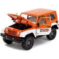 thumbnail image 2 of 2017 Jeep Wrangler w/Orange M&M's Diecast Figure, M&Ms - Jada Toys 34401 - 1/24 Scale Diecast Car, 2 of 5