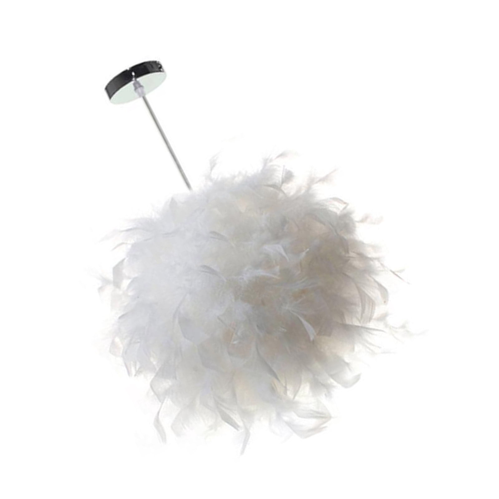 E27 Small Lamp Shades Lamp Covers Lighting Accessories Featherings Texture Suitable for Ceiling Lamp and Sconce Lighting