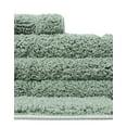 thumbnail image 6 of Unique Loom Floral Shag Collection Area Rug - Carved (8' x 10' Rectangle Green), 6 of 7