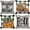 Grey, variant on Fall Decorative Throw Pillow Covers 16 x 16 Inch Set of 4, Hello Pumpkin Maple Leaves Fall Decor Outdoor Farmhouse Pillow Cases for Home Couch (Orange Color)