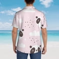 thumbnail image 6 of Bixox Men's Hawaiian Shirts Men's Cute Panda Print Short-Sleeve Shirt-Medium, 6 of 8