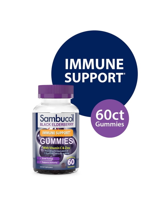Elderberry Gummies in Immune Support